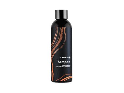 Tekutý šampon podpora růstu vlasů MALACHIT, SÍRA a PŘESLIČKA pro muže
