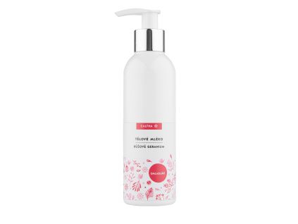 Tělové mléko RŮŽOVÉ GERANIUM
